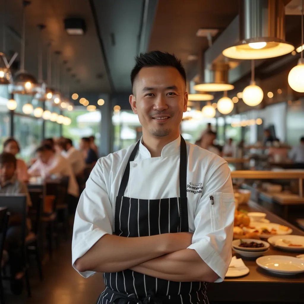 Restaurant owner with successful rebranding